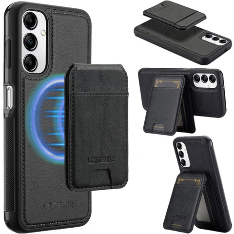 LC.IMEEKE L3 Series Detachable RFID Card Bag Magsafe Phone Case, For Galaxy A18 5G/A18 4G, For Samsung Galaxy A57 5G, For Samsung Galaxy A37 5G, For Samsung Galaxy A16 5G, For Samsung Galaxy A15 5G / 4G, For Samsung Galaxy A55 5G                       ...