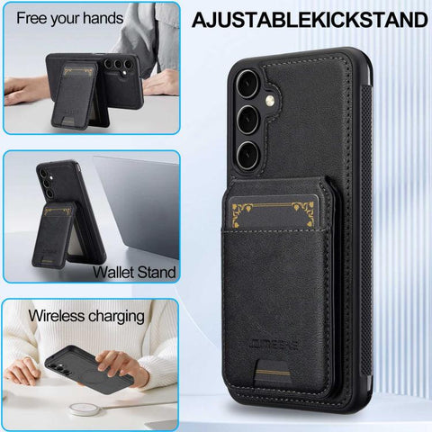 LC.IMEEKE L3 Series Detachable RFID Card Bag Magsafe Phone Case, For Galaxy A18 5G/A18 4G, For Samsung Galaxy A57 5G, For Samsung Galaxy A37 5G, For Samsung Galaxy A16 5G, For Samsung Galaxy A15 5G / 4G, For Samsung Galaxy A55 5G                       ...