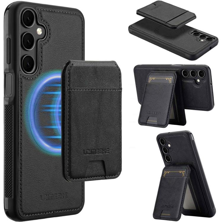 LC.IMEEKE L3 Series Detachable RFID Card Bag Magsafe Phone Case, For Galaxy A18 5G/A18 4G, For Samsung Galaxy A57 5G, For Samsung Galaxy A37 5G, For Samsung Galaxy A16 5G, For Samsung Galaxy A15 5G / 4G, For Samsung Galaxy A55 5G                       ...