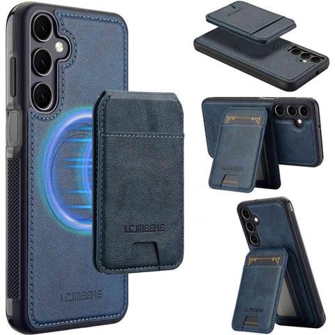 LC.IMEEKE L3 Series Detachable RFID Card Bag Magsafe Phone Case, For Galaxy A18 5G/A18 4G, For Samsung Galaxy A57 5G, For Samsung Galaxy A37 5G, For Samsung Galaxy A16 5G, For Samsung Galaxy A15 5G / 4G, For Samsung Galaxy A55 5G                       ...