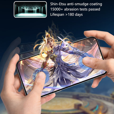 JOYROOM Zero Sense Series 2.5D Full Screen Privacy Tempered Glass Film, For iPhone 16 Pro Max, For iPhone 16 Pro, For iPhone 16 Plus / 15 Plus, For iPhone 16 / 15