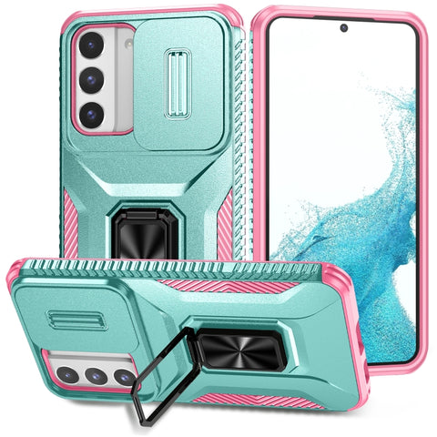 Sliding Camshield Holder Phone Case, For Samsung Galaxy S26+ 5G, For Samsung Galaxy S26 Ultra 5G, For Samsung Galaxy S26 5G, For Samsung Galaxy S25 Edge 5G, For Samsung Galaxy S25 Ultra 5G, For Samsung Galaxy S22 5G