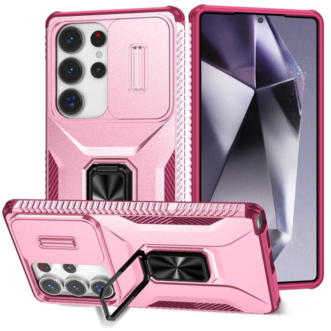 Sliding Camshield Holder Phone Case, For Samsung Galaxy S26+ 5G, For Samsung Galaxy S26 Ultra 5G, For Samsung Galaxy S26 5G, For Samsung Galaxy S25 Edge 5G, For Samsung Galaxy S25 Ultra 5G, For Samsung Galaxy S22 5G