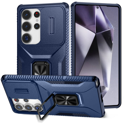 Sliding Camshield Holder Phone Case, For Samsung Galaxy S26+ 5G, For Samsung Galaxy S26 Ultra 5G, For Samsung Galaxy S26 5G, For Samsung Galaxy S25 Edge 5G, For Samsung Galaxy S25 Ultra 5G, For Samsung Galaxy S22 5G