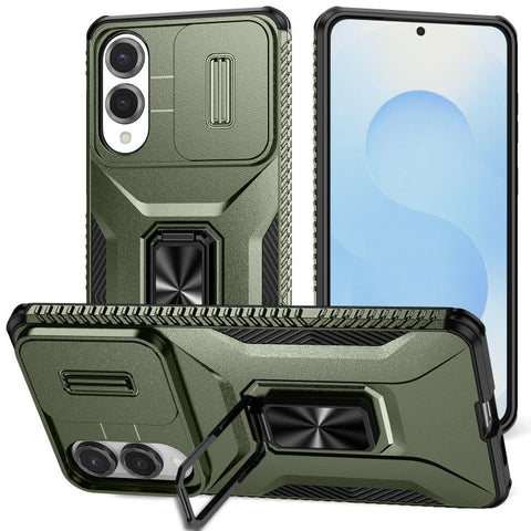 Sliding Camshield Holder Phone Case, For Samsung Galaxy S26+ 5G, For Samsung Galaxy S26 Ultra 5G, For Samsung Galaxy S26 5G, For Samsung Galaxy S25 Edge 5G, For Samsung Galaxy S25 Ultra 5G, For Samsung Galaxy S22 5G