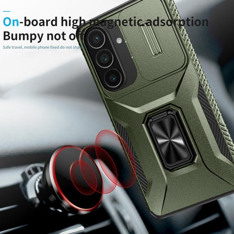 Sliding Camshield Holder Phone Case, For Samsung Galaxy S26+ 5G, For Samsung Galaxy S26 Ultra 5G, For Samsung Galaxy S26 5G, For Samsung Galaxy S25 Edge 5G, For Samsung Galaxy S25 Ultra 5G, For Samsung Galaxy S22 5G