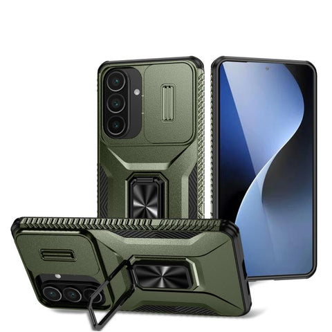 Sliding Camshield Holder Phone Case, For Samsung Galaxy S26+ 5G, For Samsung Galaxy S26 Ultra 5G, For Samsung Galaxy S26 5G, For Samsung Galaxy S25 Edge 5G, For Samsung Galaxy S25 Ultra 5G, For Samsung Galaxy S22 5G