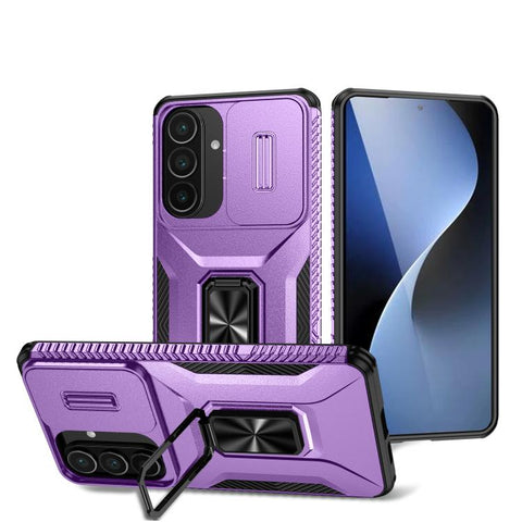 Sliding Camshield Holder Phone Case, For Samsung Galaxy S26+ 5G, For Samsung Galaxy S26 Ultra 5G, For Samsung Galaxy S26 5G, For Samsung Galaxy S25 Edge 5G, For Samsung Galaxy S25 Ultra 5G, For Samsung Galaxy S22 5G