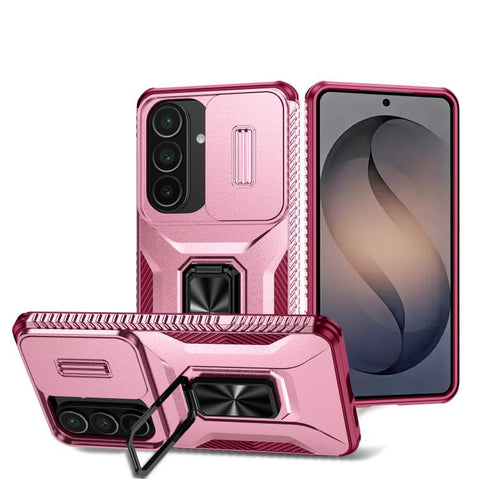 Sliding Camshield Holder Phone Case, For Samsung Galaxy S26+ 5G, For Samsung Galaxy S26 Ultra 5G, For Samsung Galaxy S26 5G, For Samsung Galaxy S25 Edge 5G, For Samsung Galaxy S25 Ultra 5G, For Samsung Galaxy S22 5G