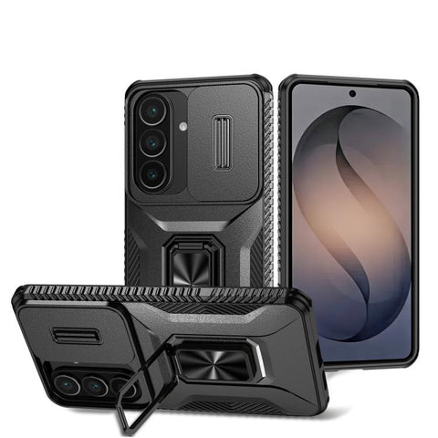 Sliding Camshield Holder Phone Case, For Samsung Galaxy S26+ 5G, For Samsung Galaxy S26 Ultra 5G, For Samsung Galaxy S26 5G, For Samsung Galaxy S25 Edge 5G, For Samsung Galaxy S25 Ultra 5G, For Samsung Galaxy S22 5G