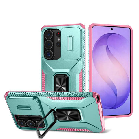 Sliding Camshield Holder Phone Case, For Samsung Galaxy S26+ 5G, For Samsung Galaxy S26 Ultra 5G, For Samsung Galaxy S26 5G, For Samsung Galaxy S25 Edge 5G, For Samsung Galaxy S25 Ultra 5G, For Samsung Galaxy S22 5G