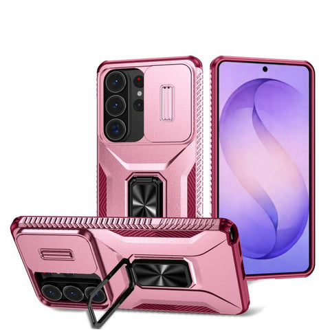 Sliding Camshield Holder Phone Case, For Samsung Galaxy S26+ 5G, For Samsung Galaxy S26 Ultra 5G, For Samsung Galaxy S26 5G, For Samsung Galaxy S25 Edge 5G, For Samsung Galaxy S25 Ultra 5G, For Samsung Galaxy S22 5G