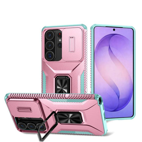 Sliding Camshield Holder Phone Case, For Samsung Galaxy S26+ 5G, For Samsung Galaxy S26 Ultra 5G, For Samsung Galaxy S26 5G, For Samsung Galaxy S25 Edge 5G, For Samsung Galaxy S25 Ultra 5G, For Samsung Galaxy S22 5G