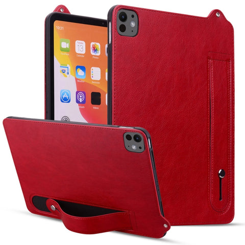 TPU Leather Back Tablet Case with Wristband, For iPad mini 8 2026, For iPad Air 13 2026 / 2025 / 2024, For iPad Air 11 2026 / 2025 / 2024, For iPad Pro 13 2025 / 2024, For iPad Pro 11 2025 / 2024, For iPad 2025 / 2022, For iPad mini 6 / mini 2024      ...