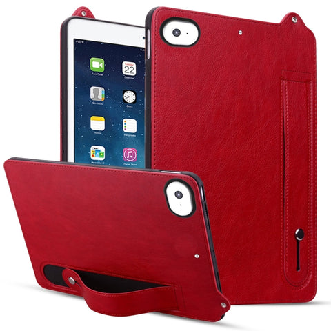 TPU Leather Back Tablet Case with Wristband, For iPad mini 8 2026, For iPad Air 13 2026 / 2025 / 2024, For iPad Air 11 2026 / 2025 / 2024, For iPad Pro 13 2025 / 2024, For iPad Pro 11 2025 / 2024, For iPad 2025 / 2022, For iPad mini 6 / mini 2024      ...