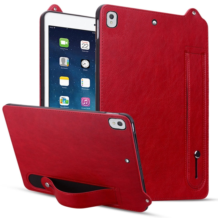 TPU Leather Back Tablet Case with Wristband, For iPad Pro 9.7 / 9.7 2018 / 2017