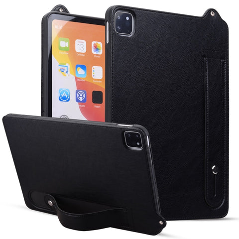 TPU Leather Back Tablet Case with Wristband, For iPad mini 8 2026, For iPad Air 13 2026 / 2025 / 2024, For iPad Air 11 2026 / 2025 / 2024, For iPad Pro 13 2025 / 2024, For iPad Pro 11 2025 / 2024, For iPad 2025 / 2022, For iPad mini 6 / mini 2024      ...
