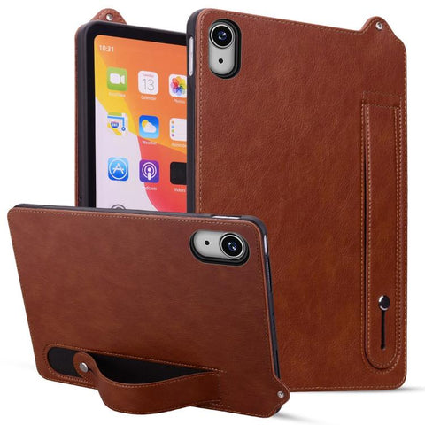 TPU Leather Back Tablet Case with Wristband, For iPad mini 8 2026, For iPad Air 13 2026 / 2025 / 2024, For iPad Air 11 2026 / 2025 / 2024, For iPad Pro 13 2025 / 2024, For iPad Pro 11 2025 / 2024, For iPad 2025 / 2022, For iPad mini 6 / mini 2024      ...