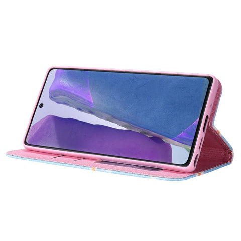 Glittering Daisy Magnetic Horizontal Flip Leather Case with Holder & Card Slots & Photo Frame, For Samsung Galaxy Note20, For Samsung Galaxy Note20 Ultra, For iPhone 12 Pro Max, For iPhone 12 / 12 Pro, For iPhone 12 mini