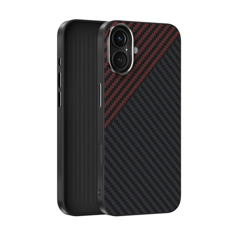 ABEEL C Carbon Fiber Series 6D Micro Relief MagSafe Phone Case, For iPhone 18 Pro / 17 Pro, For iPhone 18 Pro Max / 17 Pro Max, For iPhone 17e / 16e, For iPhone 17, For iPhone Air, For iPhone 16 Pro Max, For iPhone 16 Pro, For iPhone 16 Plus           ...
