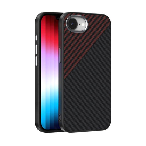 ABEEL C Carbon Fiber Series 6D Micro Relief MagSafe Phone Case, For iPhone 18 Pro / 17 Pro, For iPhone 18 Pro Max / 17 Pro Max, For iPhone 17e / 16e, For iPhone 17, For iPhone Air, For iPhone 16 Pro Max, For iPhone 16 Pro, For iPhone 16 Plus           ...