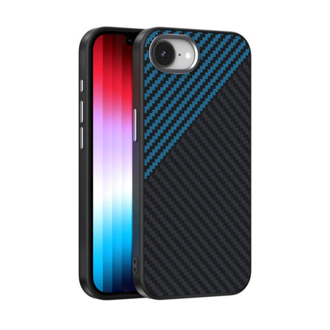 ABEEL C Carbon Fiber Series 6D Micro Relief MagSafe Phone Case, For iPhone 18 Pro / 17 Pro, For iPhone 18 Pro Max / 17 Pro Max, For iPhone 17e / 16e, For iPhone 17, For iPhone Air, For iPhone 16 Pro Max, For iPhone 16 Pro, For iPhone 16 Plus           ...
