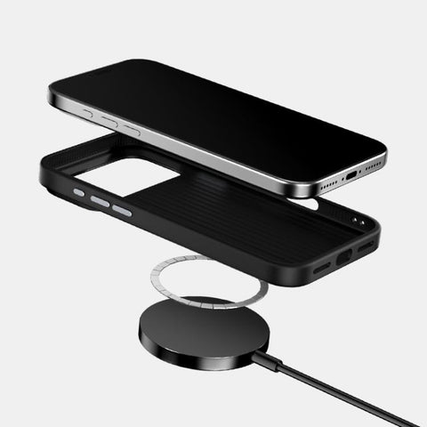 ABEEL C Carbon Fiber Series 6D Micro Relief MagSafe Phone Case, For iPhone 18 Pro / 17 Pro, For iPhone 18 Pro Max / 17 Pro Max, For iPhone 17e / 16e, For iPhone 17, For iPhone Air, For iPhone 16 Pro Max, For iPhone 16 Pro, For iPhone 16 Plus           ...