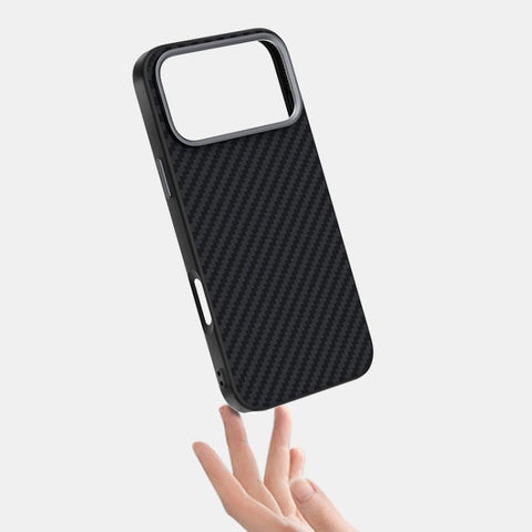 ABEEL C Carbon Fiber Series 6D Micro Relief MagSafe Phone Case, For iPhone 18 Pro / 17 Pro, For iPhone 18 Pro Max / 17 Pro Max, For iPhone 17e / 16e, For iPhone 17, For iPhone Air, For iPhone 16 Pro Max, For iPhone 16 Pro, For iPhone 16 Plus           ...