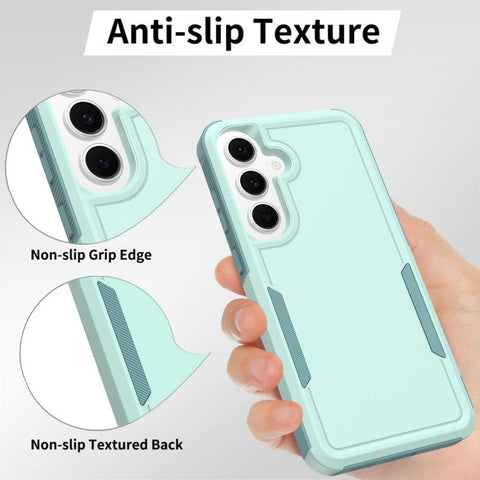 2 in 1 PC + TPU Phone Case, For Galaxy S26 FE 5G, For Samsung Galaxy S26+ 5G, For Samsung Galaxy S26 Ultra 5G, For Samsung Galaxy S26 5G, For Samsung Galaxy S25 Edge 5G, For Samsung Galaxy S25 5G, For Samsung Galaxy S25+ 5G                             ...