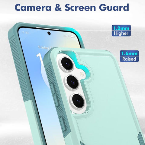 2 in 1 PC + TPU Phone Case, For Galaxy S26 FE 5G, For Samsung Galaxy S26+ 5G, For Samsung Galaxy S26 Ultra 5G, For Samsung Galaxy S26 5G, For Samsung Galaxy S25 Edge 5G, For Samsung Galaxy S25 5G, For Samsung Galaxy S25+ 5G                             ...