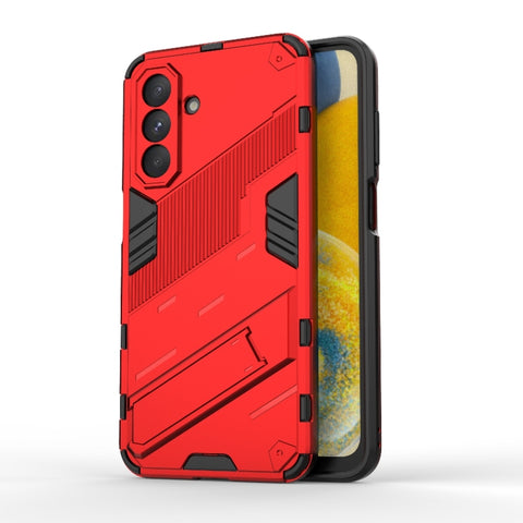 Punk Armor 2 in 1 PC + TPU Shockproof Phone Case with Invisible Holder, For Samsung Galaxy A07 4G, For Samsung Galaxy A56 5G, For Samsung Galaxy A26 5G, For Samsung Galaxy A16 5G