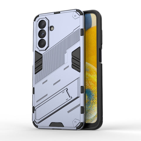 Punk Armor 2 in 1 PC + TPU Shockproof Phone Case with Invisible Holder, For Samsung Galaxy A07 4G, For Samsung Galaxy A56 5G, For Samsung Galaxy A26 5G, For Samsung Galaxy A16 5G