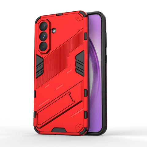 Punk Armor 2 in 1 PC + TPU Shockproof Phone Case with Invisible Holder, For Samsung Galaxy A07 4G, For Samsung Galaxy A56 5G, For Samsung Galaxy A26 5G, For Samsung Galaxy A16 5G