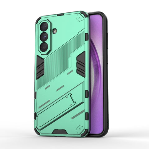 Punk Armor 2 in 1 PC + TPU Shockproof Phone Case with Invisible Holder, For Samsung Galaxy A07 4G, For Samsung Galaxy A56 5G, For Samsung Galaxy A26 5G, For Samsung Galaxy A16 5G