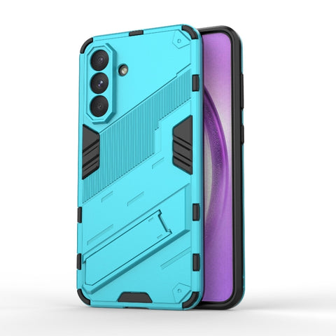 Punk Armor 2 in 1 PC + TPU Shockproof Phone Case with Invisible Holder, For Samsung Galaxy A07 4G, For Samsung Galaxy A56 5G, For Samsung Galaxy A26 5G, For Samsung Galaxy A16 5G