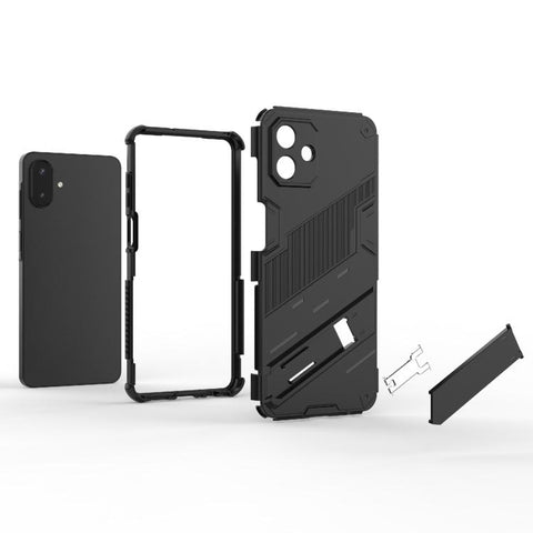 Punk Armor 2 in 1 PC + TPU Shockproof Phone Case with Invisible Holder, For Samsung Galaxy A07 4G, For Samsung Galaxy A56 5G, For Samsung Galaxy A26 5G, For Samsung Galaxy A16 5G