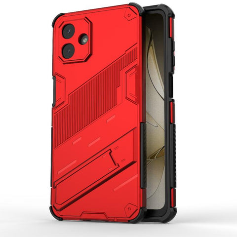 Punk Armor 2 in 1 PC + TPU Shockproof Phone Case with Invisible Holder, For Samsung Galaxy A07 4G, For Samsung Galaxy A56 5G, For Samsung Galaxy A26 5G, For Samsung Galaxy A16 5G