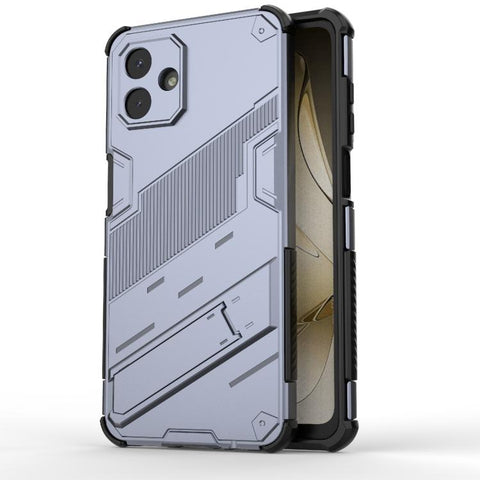 Punk Armor 2 in 1 PC + TPU Shockproof Phone Case with Invisible Holder, For Samsung Galaxy A07 4G, For Samsung Galaxy A56 5G, For Samsung Galaxy A26 5G, For Samsung Galaxy A16 5G