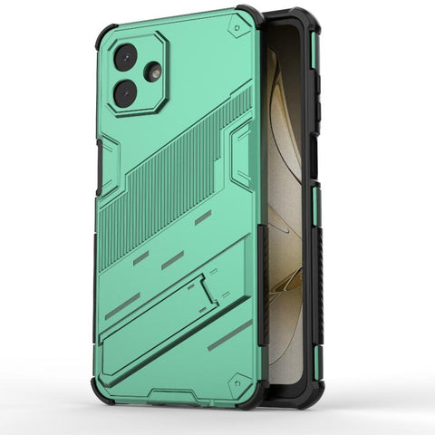 Punk Armor 2 in 1 PC + TPU Shockproof Phone Case with Invisible Holder, For Samsung Galaxy A07 4G, For Samsung Galaxy A56 5G, For Samsung Galaxy A26 5G, For Samsung Galaxy A16 5G