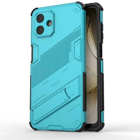 Punk Armor 2 in 1 PC + TPU Shockproof Phone Case with Invisible Holder, For Samsung Galaxy A07 4G, For Samsung Galaxy A56 5G, For Samsung Galaxy A26 5G, For Samsung Galaxy A16 5G