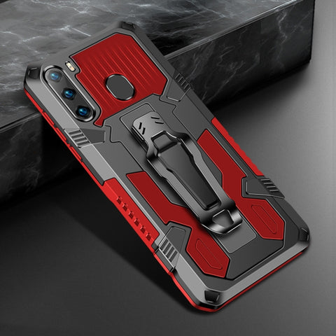 Armor Warrior Shockproof PC + TPU Protective Case, For Samsung Galaxy A71 5G, For Samsung Galaxy A21 (US Version), For OPPO Realme 6, For Vivo V17