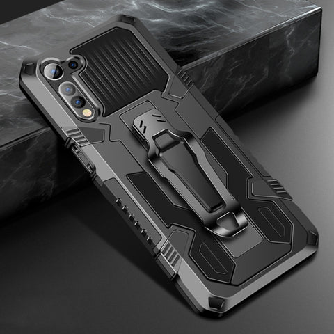 Armor Warrior Shockproof PC + TPU Protective Case, For Samsung Galaxy A71 5G, For Samsung Galaxy A21 (US Version), For OPPO Realme 6, For Vivo V17