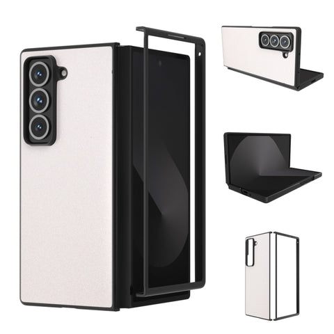 Black Frame Glitter Shockproof Phone Case, For Galaxy Z Fold8 Ultra 5G, For Samsung Galaxy Z Fold7 5G, For Samsung Galaxy Z Fold Special