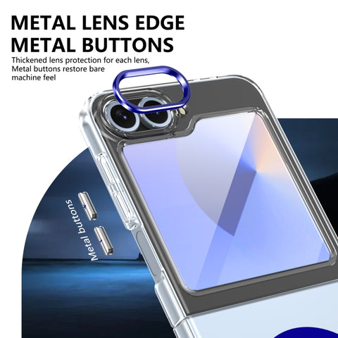 lce Folding Series MagSafe Integrated Clear PC Phone Case, For Samsung Galaxy Z Flip5, For Samsung Galaxy Z Fold4, For Samsung Galaxy Z Flip4, For Samsung Galaxy Z Flip3 5G, For Samsung Galaxy Z Fold3 5G