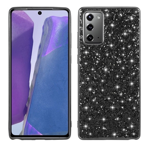 Glitter Powder Shockproof TPU Protective Case, For Samsung Galaxy Note20 Ultra