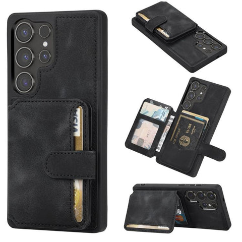 Skin Feel Dream RFID Anti-theft PU Card Bag Phone Case, For Samsung Galaxy S26+ 5G, For Samsung Galaxy S26 Ultra 5G, For Samsung Galaxy S26 5G, For Samsung Galaxy S25 5G, For Samsung Galaxy S25+ 5G, For Samsung Galaxy S25 Ultra 5G