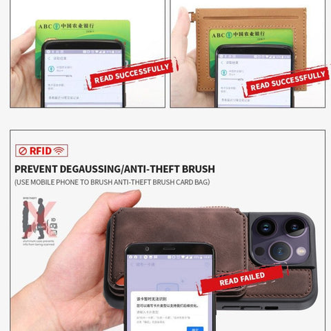Skin Feel Dream RFID Anti-theft PU Card Bag Phone Case, For Samsung Galaxy S26+ 5G, For Samsung Galaxy S26 Ultra 5G, For Samsung Galaxy S26 5G, For Samsung Galaxy S25 5G, For Samsung Galaxy S25+ 5G, For Samsung Galaxy S25 Ultra 5G