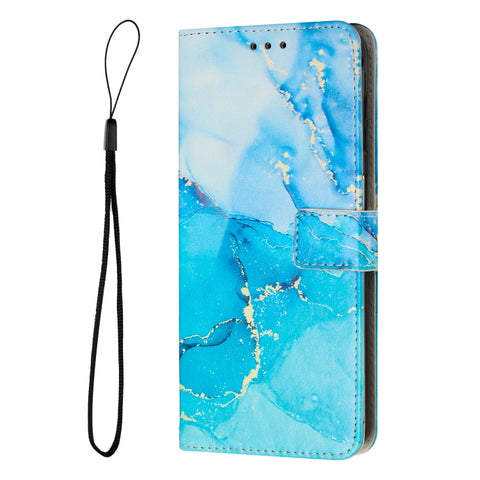 Painted Marble Pattern Leather Phone Case, For Samsung Galaxy A05S 4G