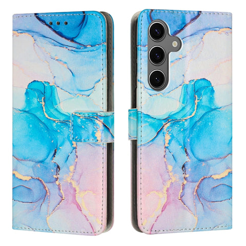 Painted Marble Pattern Leather Phone Case, For Samsung Galaxy A05S 4G
