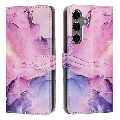Painted Marble Pattern Leather Phone Case, For Samsung Galaxy A05S 4G